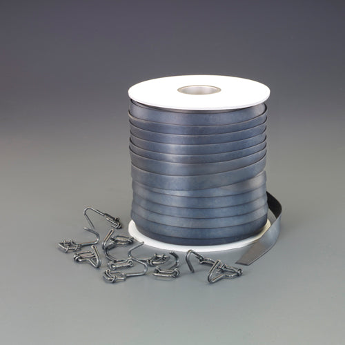 ESCO（エスコ） 20x2.0mmx100m 平ｺﾞﾑﾛｰﾌﾟ(ドラム巻/金具付) EA628WL-520A