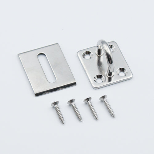 ノムラテック 35x46mm ｱｲﾌﾟﾚｰﾄ(ねじ隠しｶﾊﾞｰ付/ｽﾃﾝﾚｽ製) N-1312