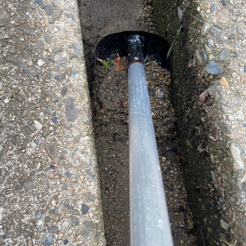 浅香工業 145x145mm/ 1230mm ジョレン(ｱﾙﾐ柄) 71695