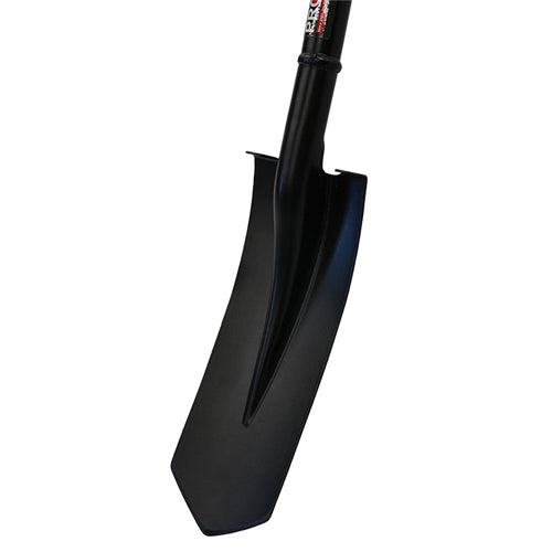 浅香工業 100x285mm/ 620mm ショベル(横溝堀･ｽﾁｰﾙ柄) 018409