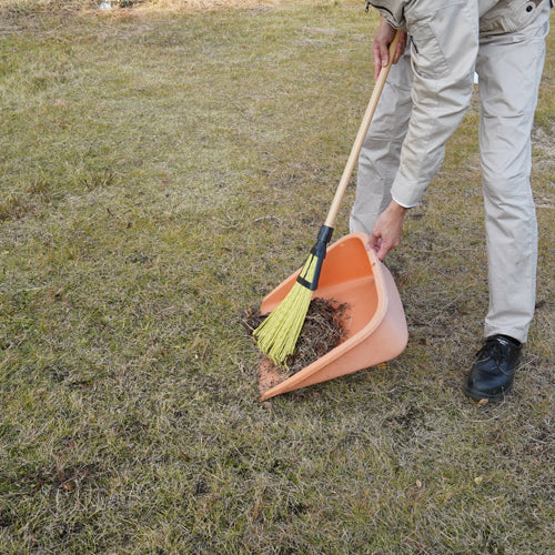 浅香工業 240x1470mm ほうき熊手(ﾌﾟﾗｽﾁｯｸ製/8本) 153490