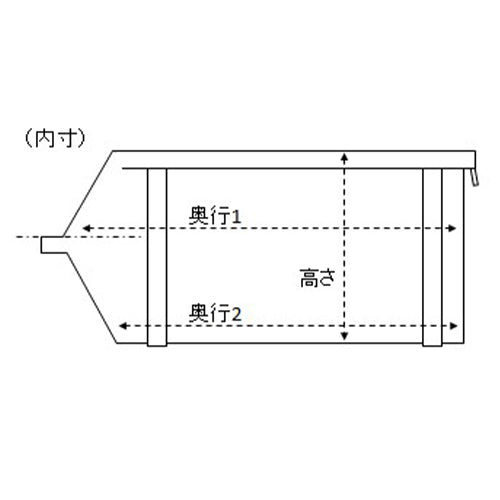 ESCO（エスコ） 103x 95x 53mm ﾊﾟｰﾂﾄﾚｰ(重ね置型･緑/100個) EA661CM-11A