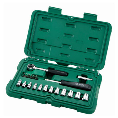 SATA Tools（サタツールズ） 1/4”DR ソケットレンチセット 09521