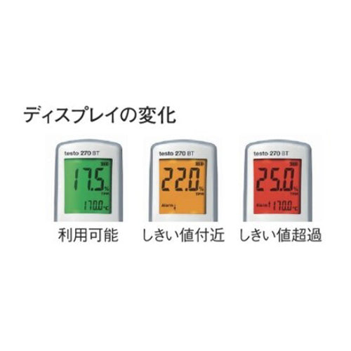 テストー（testo） +40～+200ﾟC 食用油テスター(温度･劣化度) 05632770（testo270）