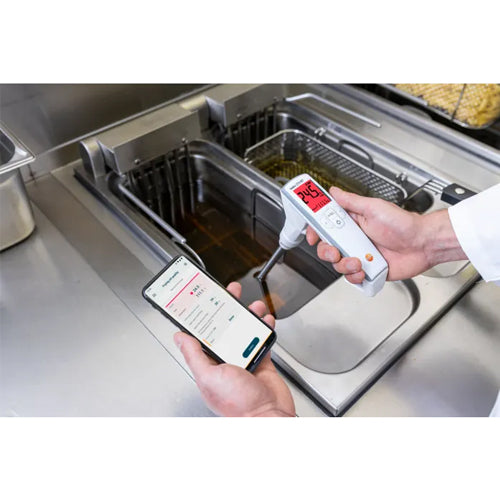 テストー（testo） +40～+200ﾟC 食用油テスター(温度･劣化度) 05632770（testo270）