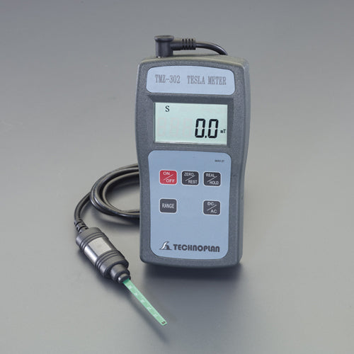 テクノプラン 0-200/0-2000mT デジタルテスラメーター TMZ-302