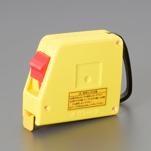 ESCO（エスコ） 19mmx 3m ｸﾞﾗｽﾌｧｲﾊﾞｰ絶縁メジャー(腰袋付) EA720AC-13A