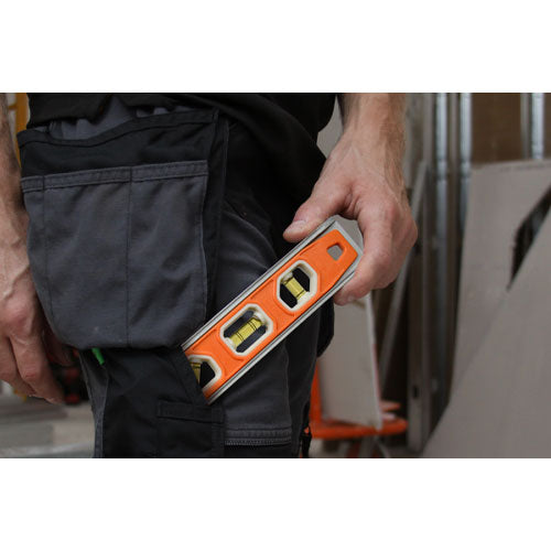 ESCO（エスコ） 230mm 水平器(蓄光ﾌﾚｰﾑ/強力ﾏｸﾞﾈｯﾄ付) EA721JM-1B