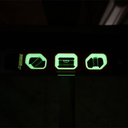 ESCO（エスコ） 230mm 水平器(蓄光ﾌﾚｰﾑ/強力ﾏｸﾞﾈｯﾄ付) EA721JM-1B