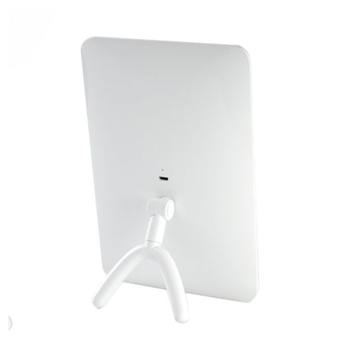 ESCO（エスコ） 135x203mm スタンドミラー(LED付/充電式) EA724YG-91