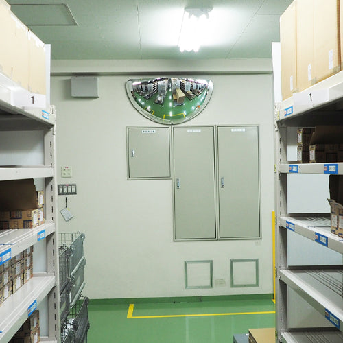 コミー（Komy） 965x490mm 曲面ミラー(壁面取付型･ｱｸﾘﾙ製) L10