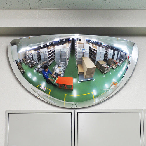 コミー（Komy） 965x490mm 曲面ミラー(壁面取付型･ｱｸﾘﾙ製) L10