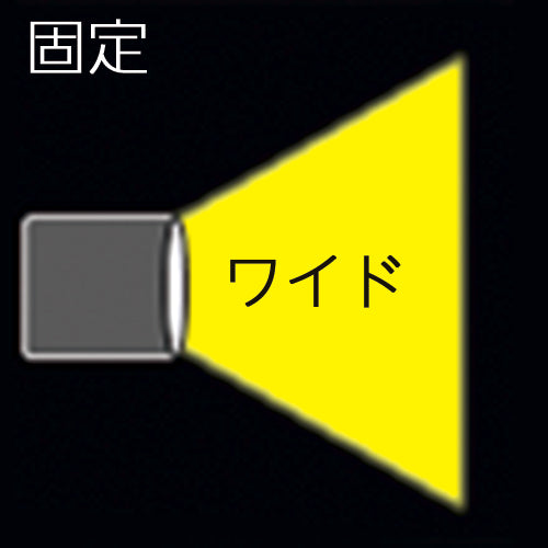 ESCO（エスコ） [充電式] ﾍｯﾄﾞﾗｲﾄ/LED(広角照明) EA758RX-15D