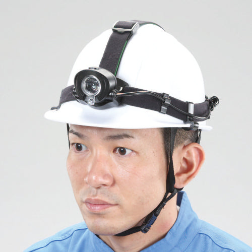ESCO（エスコ） [単3x3本] ヘッドライト/ＬＥＤ(充電池ｾｯﾄ) EA758RX-804E