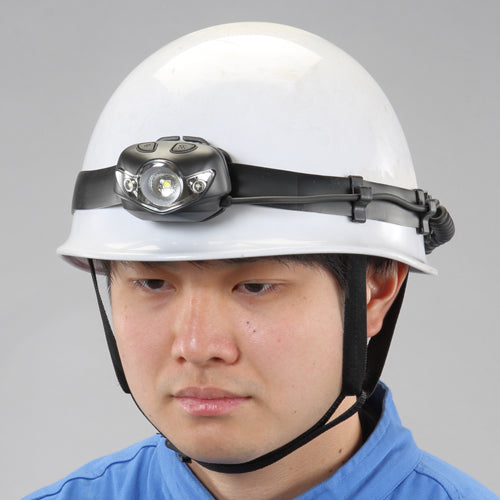 ESCO（エスコ） [単3x3本] ﾍｯﾄﾞﾗｲﾄ/LED(ﾜｲﾄﾞ照明･充電ｾｯﾄ) EA758RX-807E