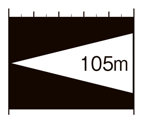 ESCO（エスコ） [単4x2本] フラッシュライト/LED(ﾍﾟﾝ型) EA758RY-42