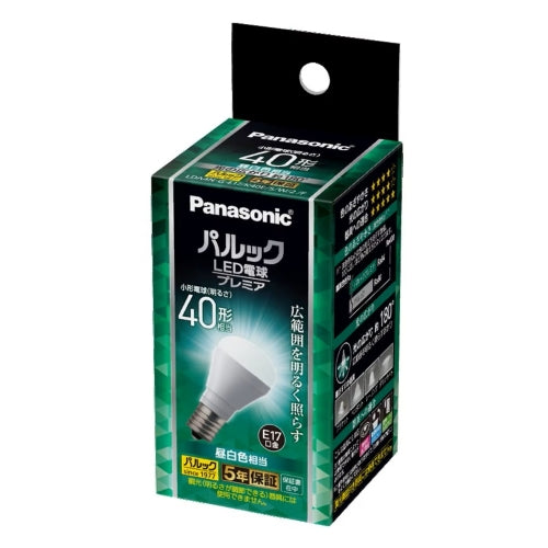 パナソニック（Panasonic） 40形/3.9W/E17 電球/ＬＥＤ(昼白色) LDA4NGE17K40ESW2F