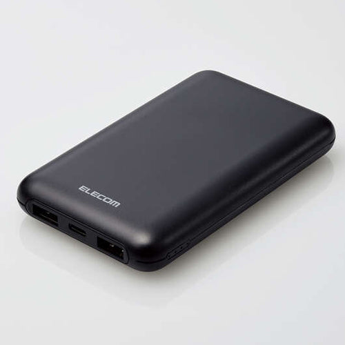 エレコム 10000mAh モバイルバッテリー DE-C44-10000BK