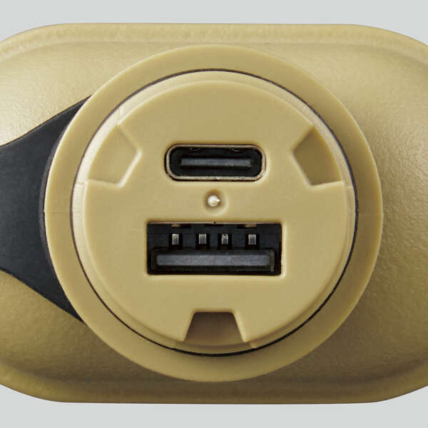 エレコム 10000mAh ﾓﾊﾞｲﾙﾊﾞｯﾃﾘｰ (防水/防塵/ﾍﾞｰｼﾞｭ) DE-NEST-10000BE