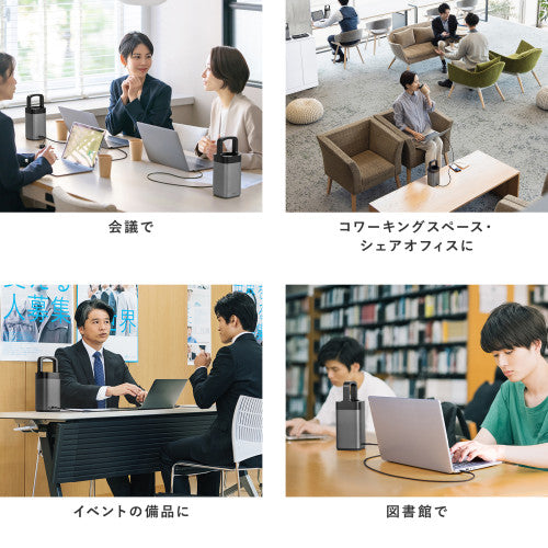 サンワサプライ 67000mAh  ﾓﾊﾞｲﾙﾊﾞｯﾃﾘ-(ﾊﾝﾄﾞﾙ一体型) BTL-RDC36