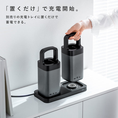 サンワサプライ 67000mAh  ﾓﾊﾞｲﾙﾊﾞｯﾃﾘ-(ﾊﾝﾄﾞﾙ一体型) BTL-RDC36