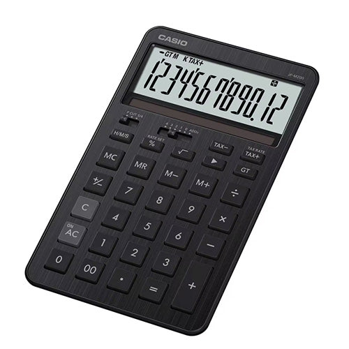 カシオ（CASIO） 12桁 計算機(ﾌﾞﾗｯｸ) JF-M200-BK-N