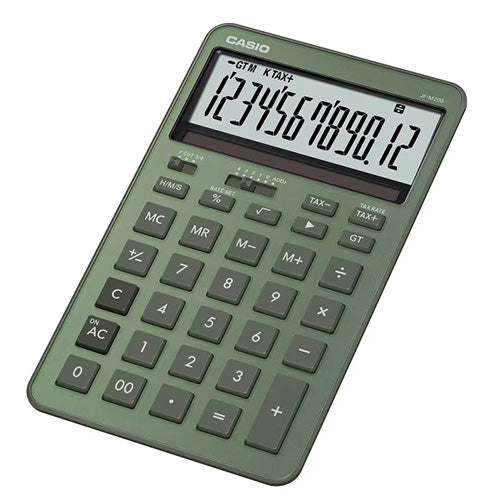 カシオ（CASIO） 12桁 計算機(ｸﾞﾘｰﾝ) JF-M200-GN-N