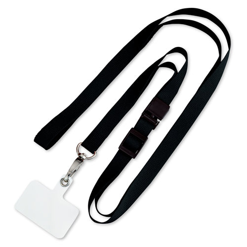 オープン工業 1600mm 携帯ストラップ(ﾌﾞﾗｯｸ) NX-208P-BK