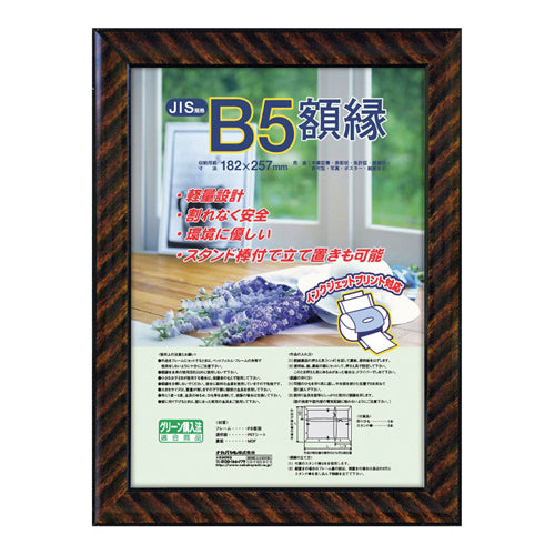 ナカバヤシ 300x225mm/ B5判      賞状額(樹脂製) ﾌ-KWP-11