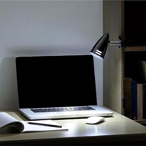 ヤザワコーポレーション [USB] 照明灯/ＬＥＤ(ｸﾘｯﾌﾟ式) CLELP01BK