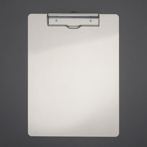 ESCO（エスコ） 240x330mm/Ａ４ クリップボード(ｽﾃﾝﾚｽ製) EA762DA-260
