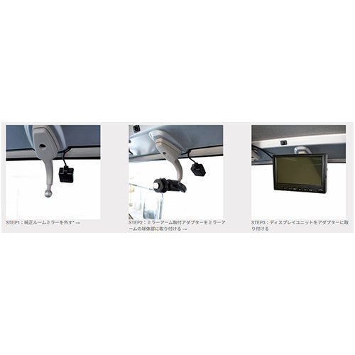 F.R.C. [7V型] ﾊﾞｯｸｶﾒﾗﾓﾆﾀｰｾｯﾄ(平ﾎﾞﾃﾞｨ用) NX-B2017