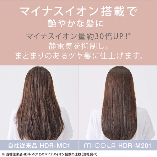 アイリスオーヤマ（IRIS OHYAMA） AC100V/1200W ヘアードライヤー HDR-M201