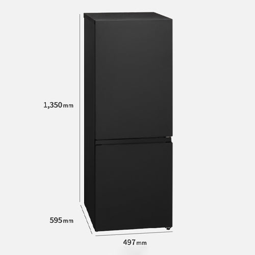 パナソニック（Panasonic） AC100V/ 53W(180L) 冷蔵庫 NR-B18C3-W