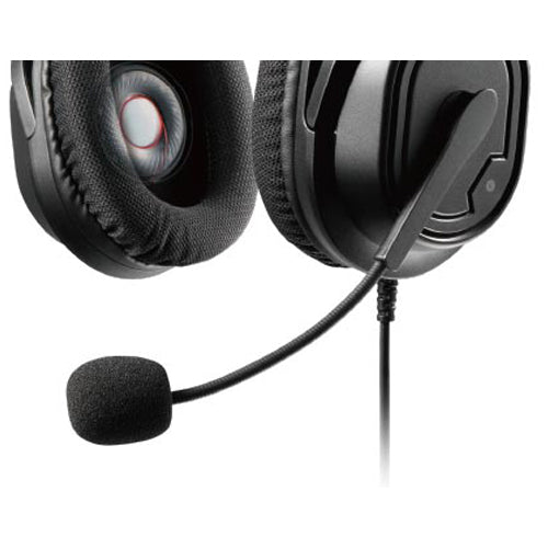エレコム 4極ﾐﾆﾌﾟﾗｸﾞﾍｯﾄﾞｾｯﾄ(ｵｰﾊﾞｰﾍｯﾄﾞﾀｲﾌﾟ/両耳) HS-HP30TBK
