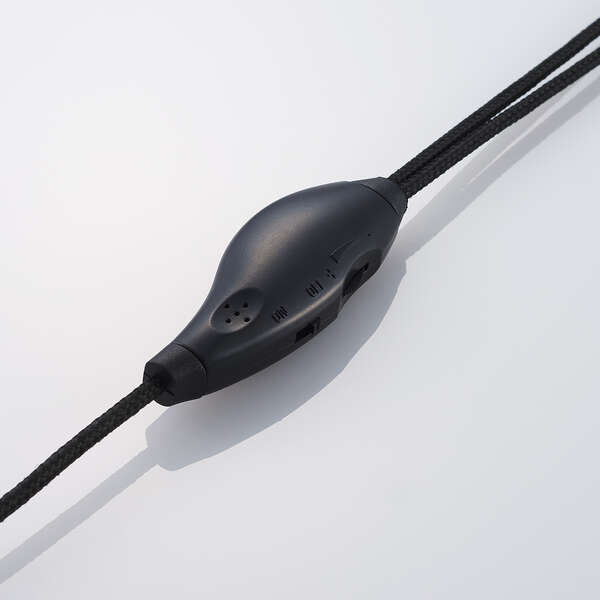 エレコム 1.8m USBヘッドセット(ｵｰﾊﾞｰﾍｯﾄﾞﾀｲﾌﾟ/片耳) HS-HP21UCBK
