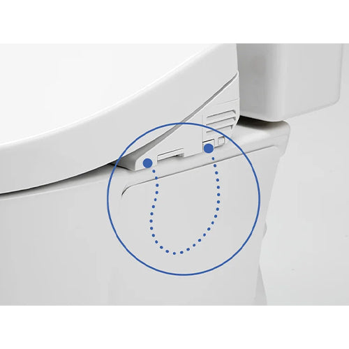 TOTO AC100V/1267W 温水洗浄便座(ｳｫｼｭﾚｯﾄ) TCF6554