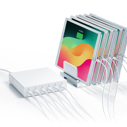 サンワサプライ [ 6ﾎﾟｰﾄ] USB充電器(ﾎﾜｲﾄ) ACA-PD98