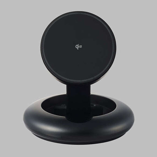 エレコム [Qi2準拠]ワイヤレス充電スタンド W-MA08BK
