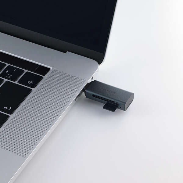 エレコム メモリリーダライタ(USB3.2) MR3C-D20BK