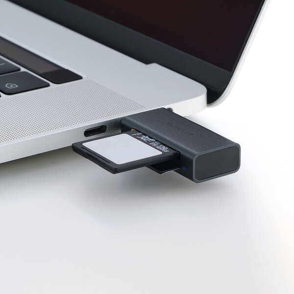 エレコム メモリリーダライタ(USB3.2) MR3C-D20BK