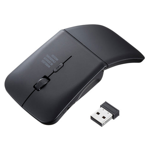 サンワサプライ [充電式] ワイヤレスマウス(超薄型) MA-WIS3117BK