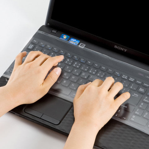 サンワサプライ (A4ワイドサイズ用) キーボードカバー(ゴムバンド型 FA-NMUL5