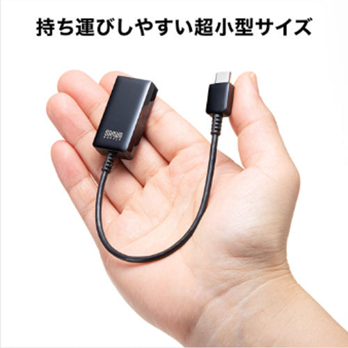 サンワサプライ USB変換ｱﾀﾞﾌﾟﾀｰ(TypeC-HDMI/DPAlt対応) AD-ALCHDR02