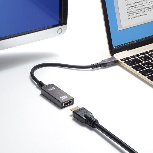 サンワサプライ USB変換ｱﾀﾞﾌﾟﾀｰ(TypeC-HDMI/DPAlt対応) AD-ALCHDR03