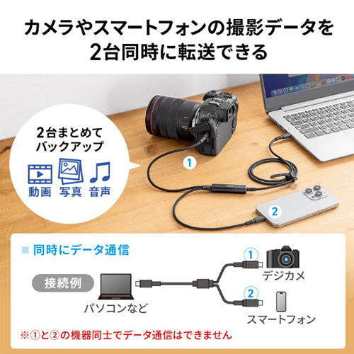 サンワサプライ 1.2m USBケーブル（C-CC/2.0/PD100W対応） KU-CCP100D12BK