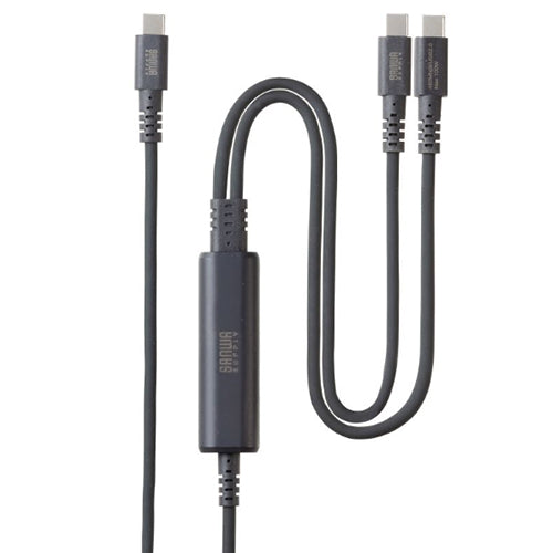 サンワサプライ 1.2m USBケーブル（C-CC/2.0/PD100W対応） KU-CCP100D12BK