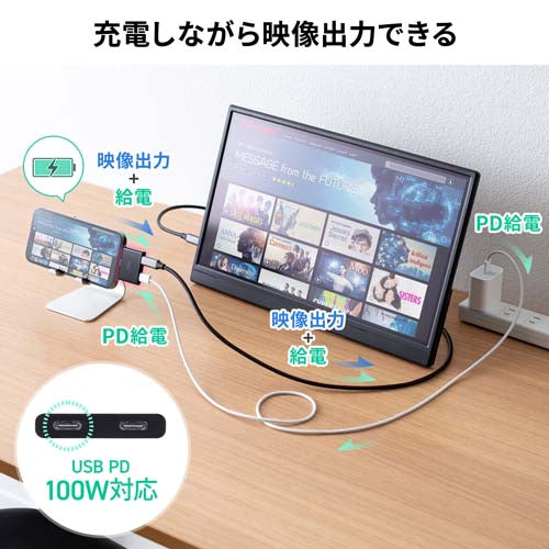 サンワサプライ USB拡張ｱﾀﾞﾌﾟﾀｰ(C-CC/直挿し) AD-ALCCPD01