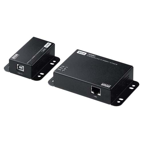 サンワサプライ USB2.0エクステンダーセット(4ﾎﾟｰﾄ/50m) USB-EXSET6
