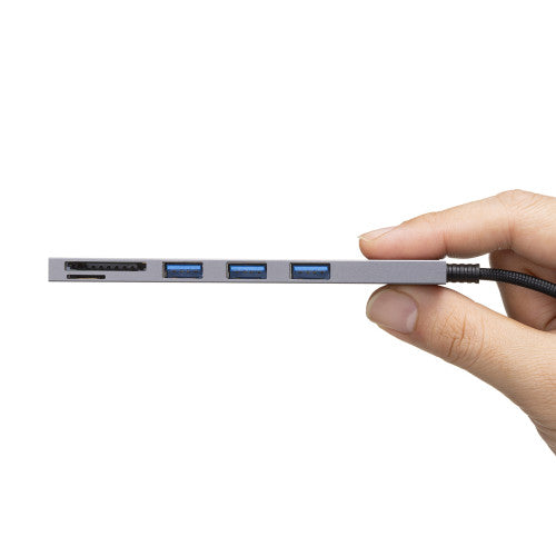 サンワサプライ [３ﾎﾟｰﾄ] USB2.0ハブ(ｶｰﾄﾞﾘｰﾀﾞｰ付) USB-3TCHC20MS